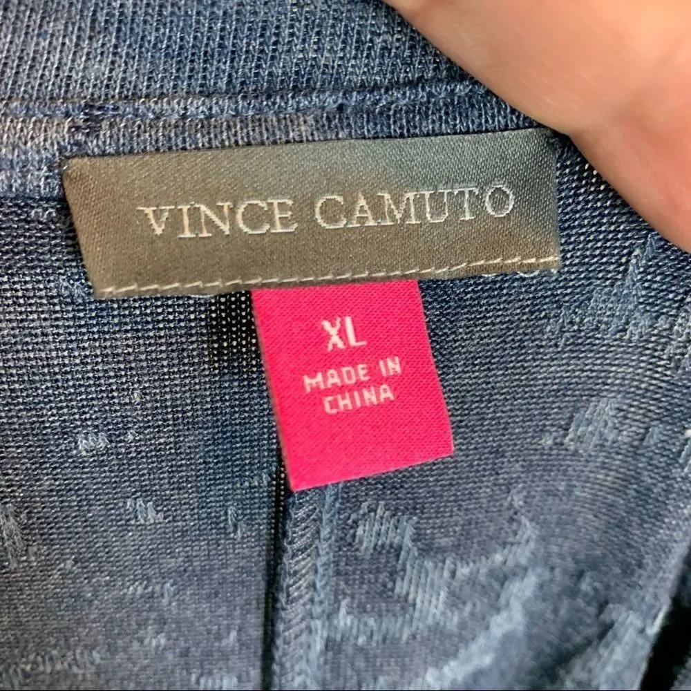 Vince Camuto Melange Jersey Pocket Tee - XL - NWT - Picture 7 of 10